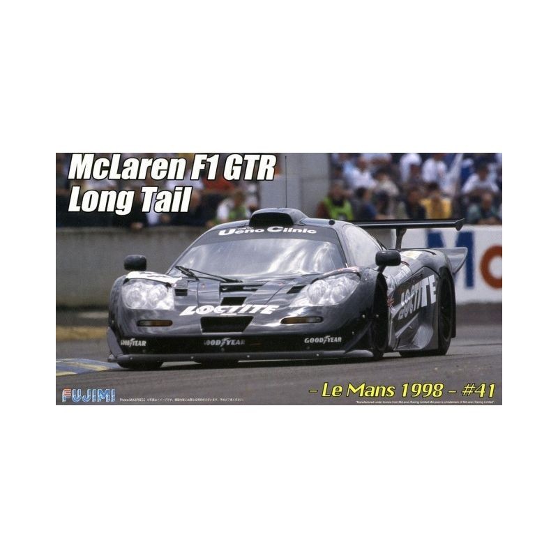 Maquette Fujimi Mc Laren F1 Gtr Long Tail Le Man 1998 N41 1/24- 1/24 