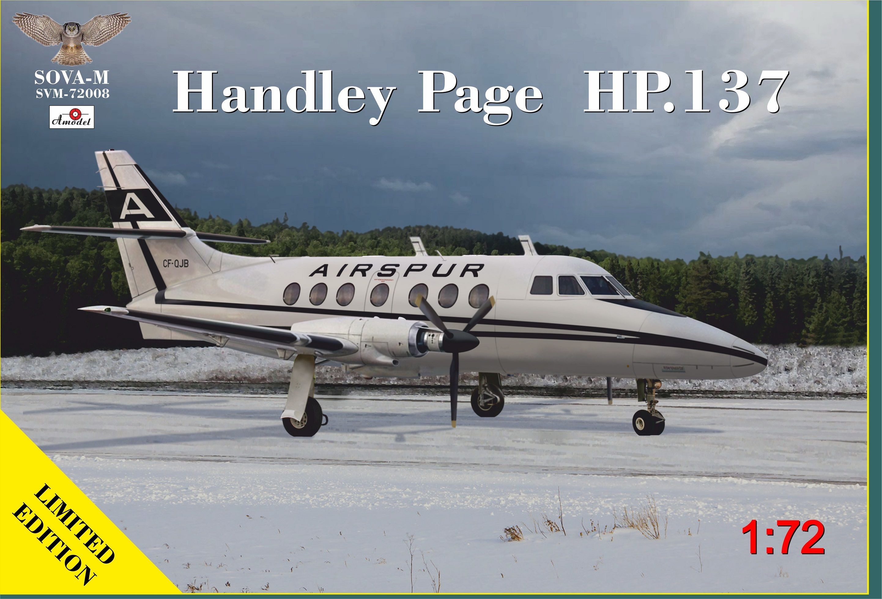 Maquette Modelsvit Handley Page HP.137-1/72 - Maquette d'avion