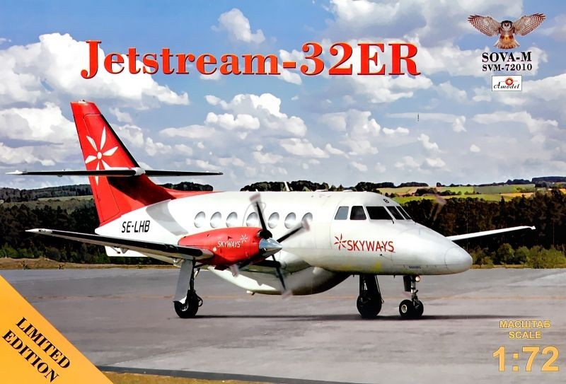 Maquette Modelsvit Jetstream-32ER-1/72 - Maquette d'avion