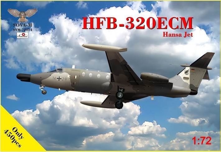 Maquette Modelsvit HFB-320 ECM Hansa Jet-1/72 - Maquette d'avion