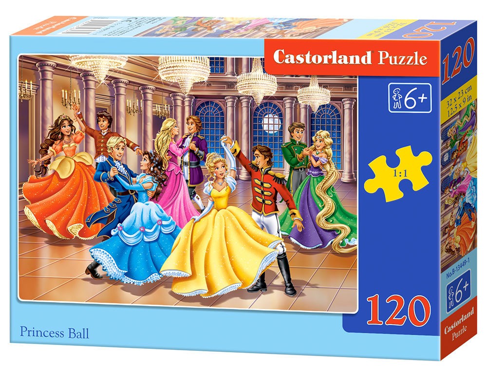  Castorland Princesse Ball, Puzzle 120 Teiles- - Puzzle