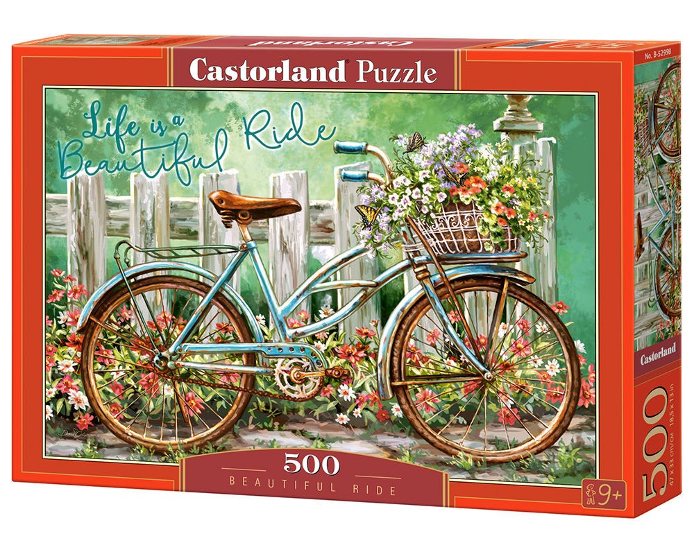  Castorland Beautiful Ride, Puzzle 500 Teile- - Puzzle