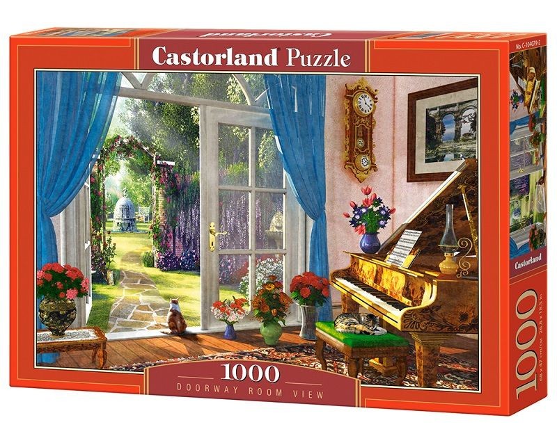  Castorland Vue de la porte, Puzzle 1000 pièces- - Puzzle