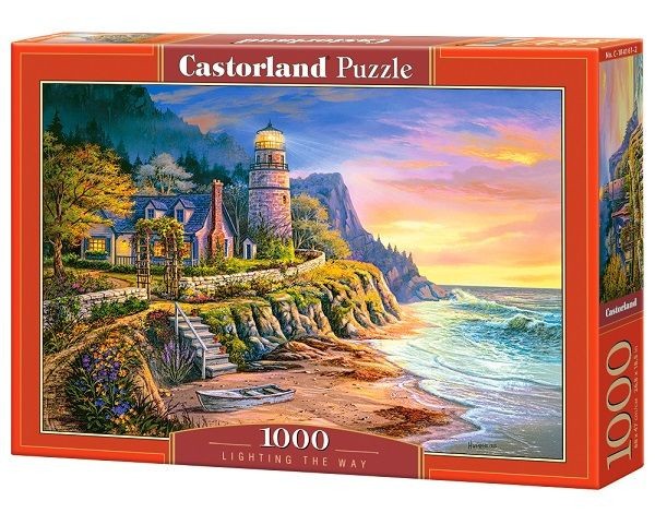  Castorland Illuminez le chemin, Puzzle 1000 couleurs- - Puzzle