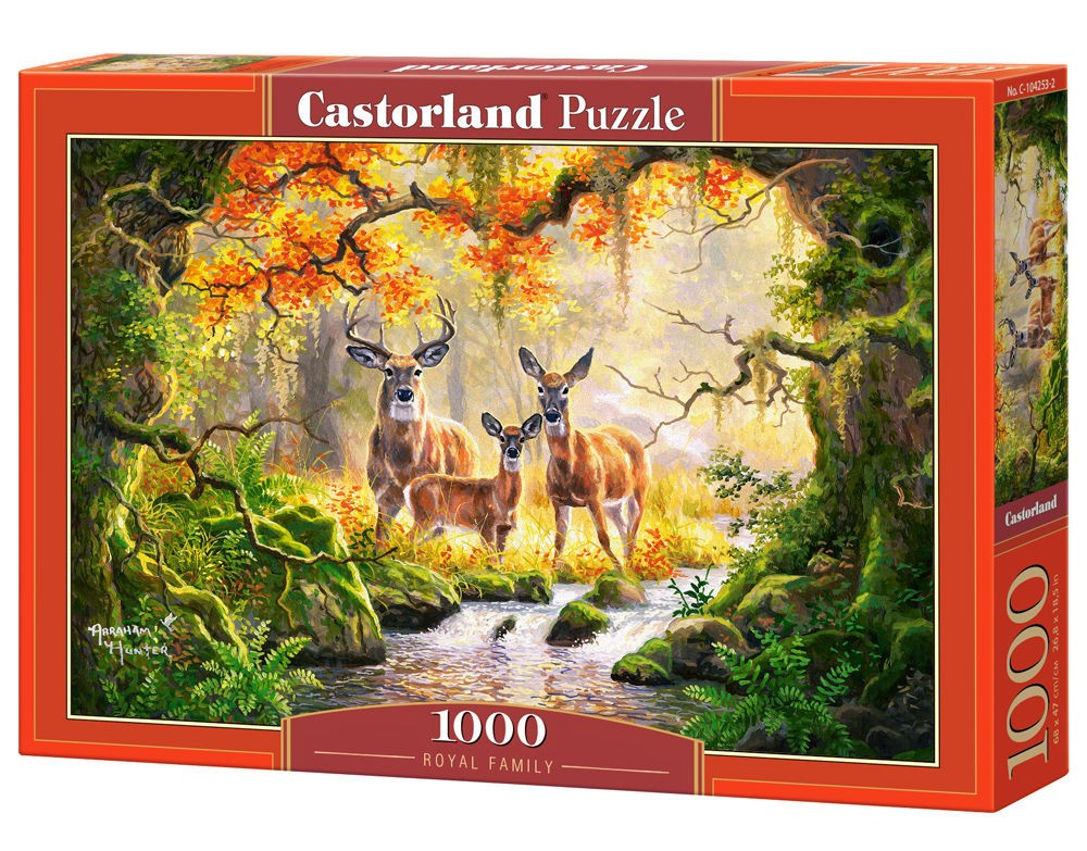  Castorland Famille Royale, Puzzle 1000 Teiles- - Puzzle