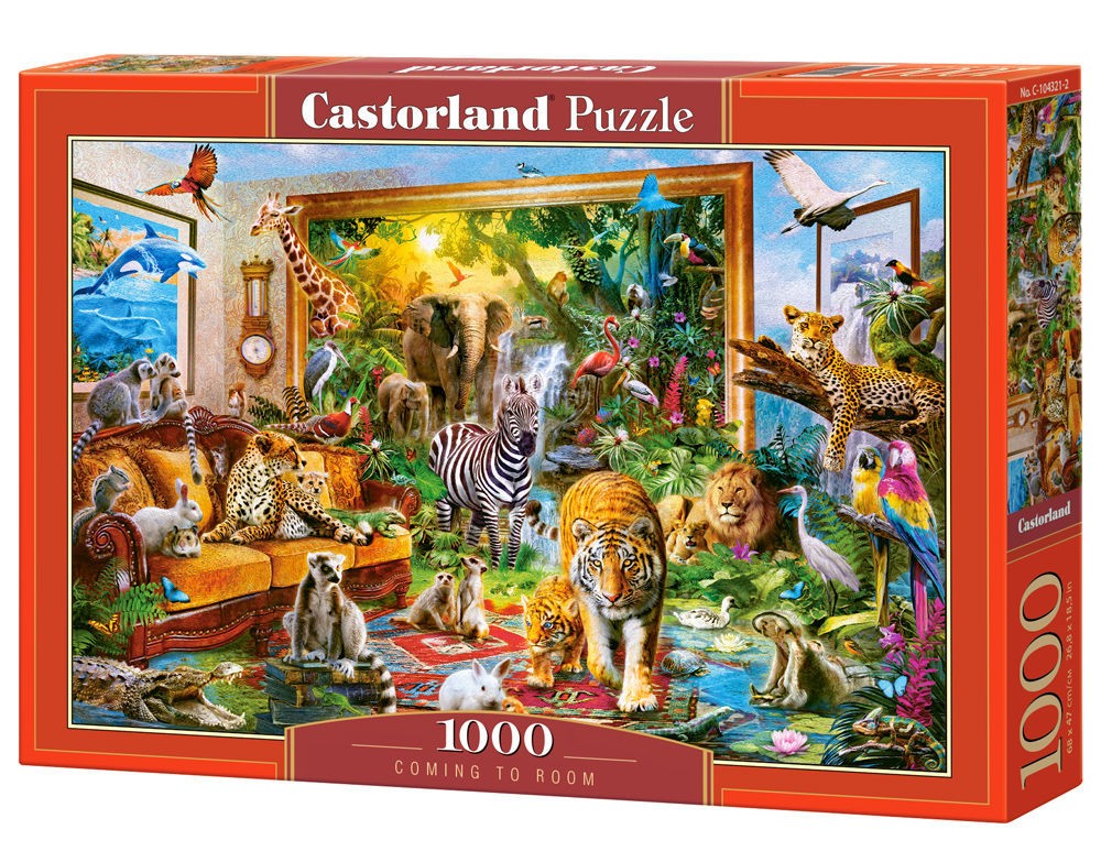  Castorland Venir à la pièce, Puzzle 1000 Teile- - Puzzle