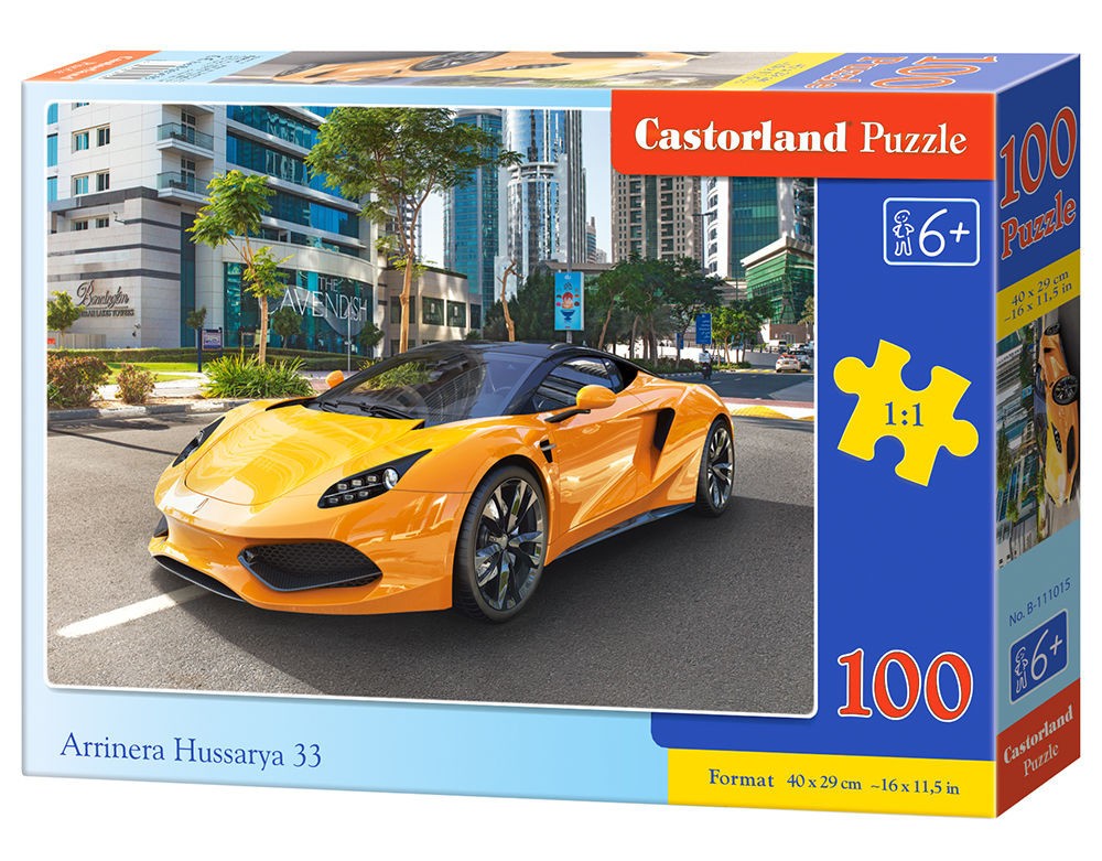  Castorland Arrinera Hussarya 33, Puzzle 100 Teile- - Puzzle