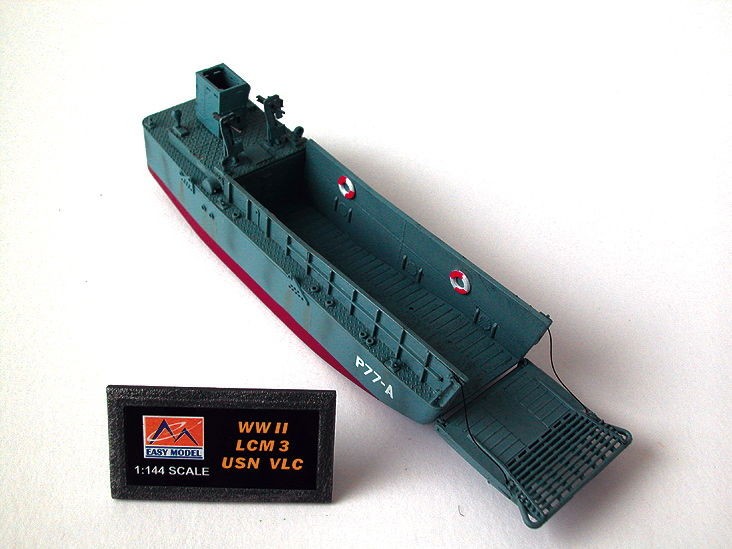 Miniature Easy Model USN Vehilcle Landing Craft LCM3-1/144 - Miniature
