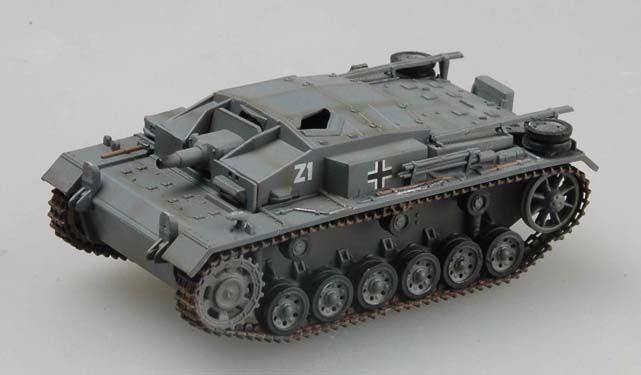 Miniature Easy Model Stug III Ausf.E St.-Abt. 197 Russie '42-1/72 - Mi