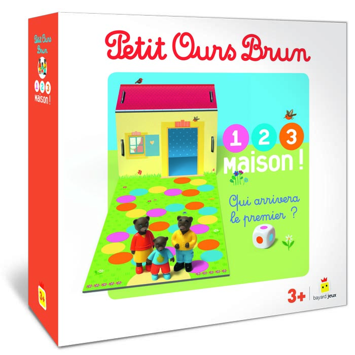  Bayard Editions Petit Ours Brun - 1, 2, 3 maison- - Jeux pour enfants