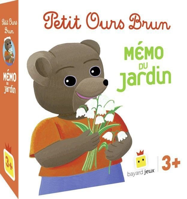  Bayard Editions Petit Ours Brun - Memo du jardin- - Jeux pour enfants