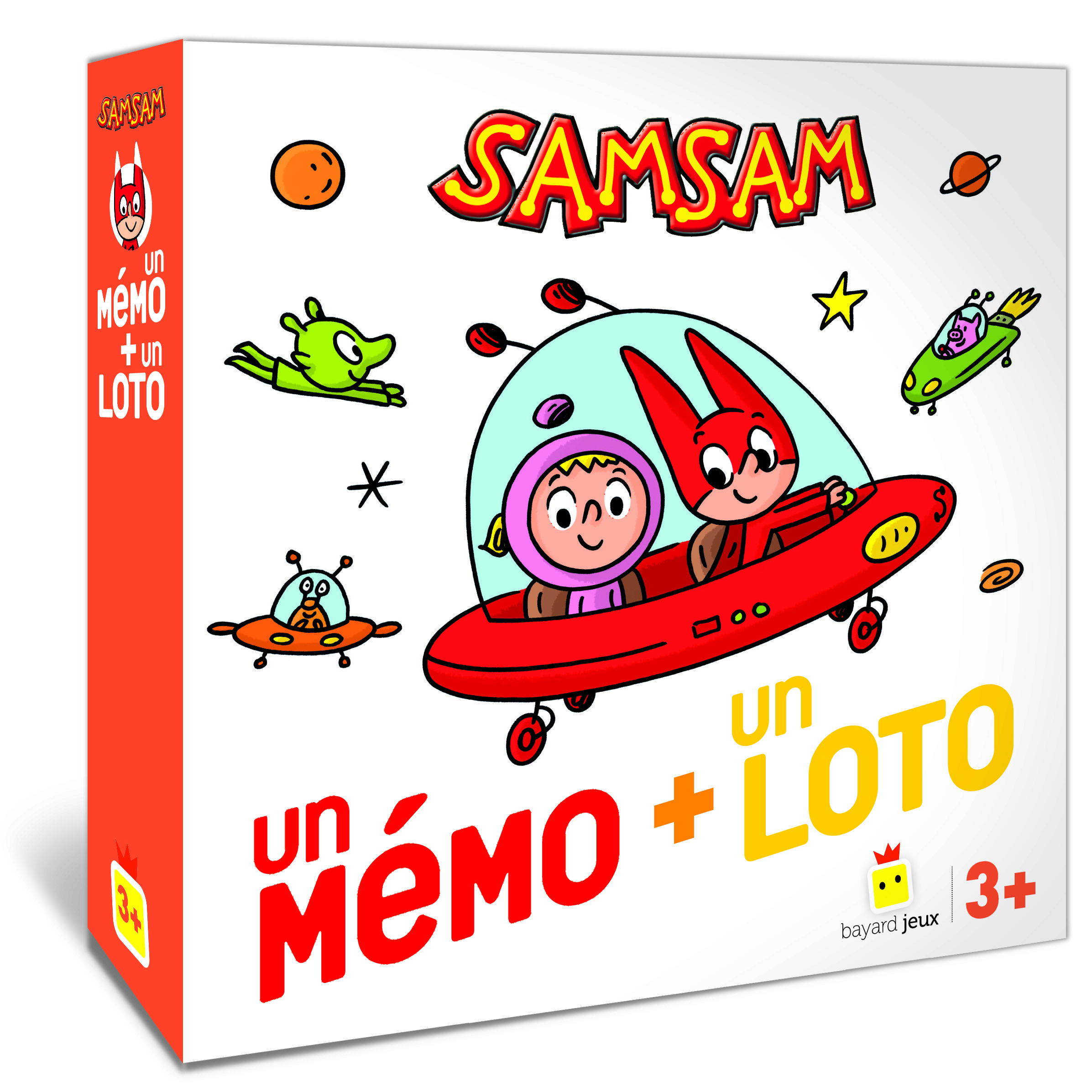  Bayard Editions SamSam - Un mémo + un loto- - Jeux pour enfants