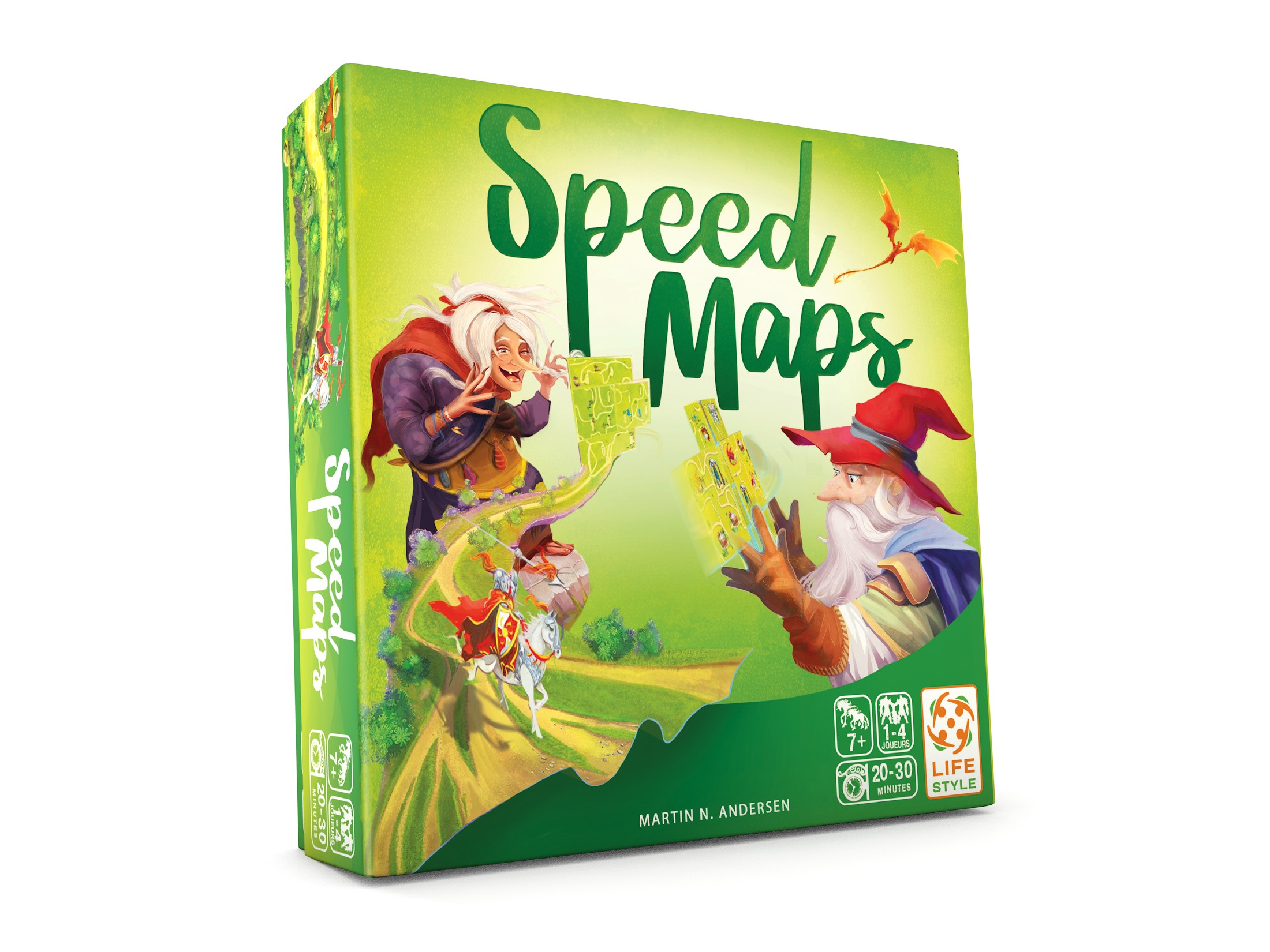 Jeu Lifestyle Speed maps- - Jeux de societe