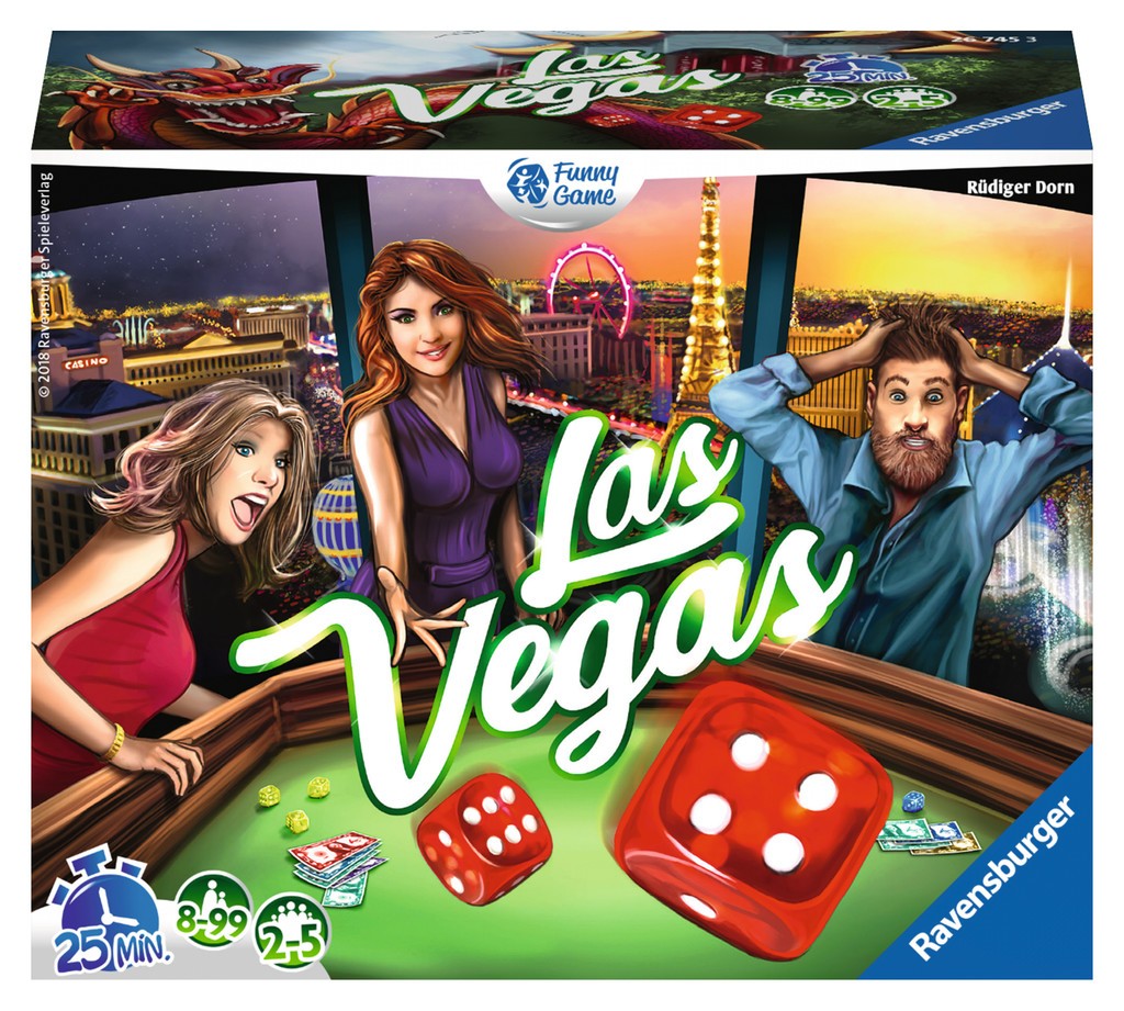 Jeu Ravensburger Las Vegas- - Jeux de societe