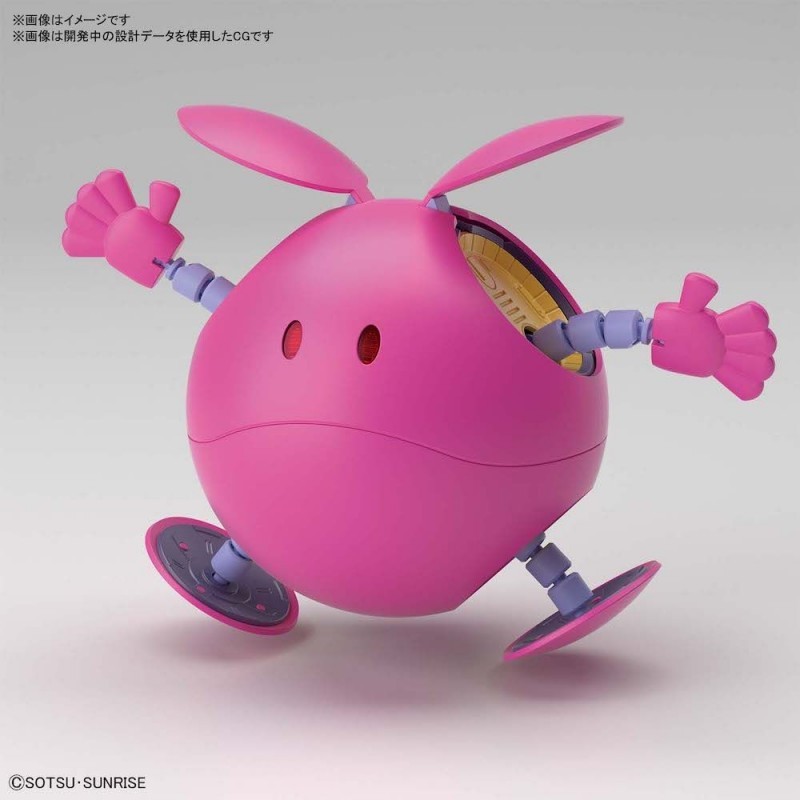 Gunpla Bandai Gundam – Maquette Figure-rise Mechanics Haro Pink- - Gun
