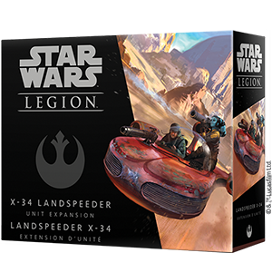  Fantasy Flight Games Star Wars Légion : Landspeeder X-34- - Jeux de
