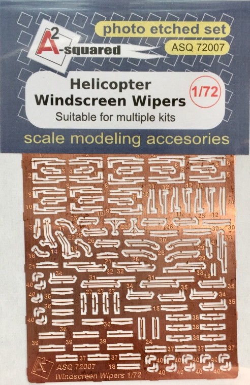  A-Squared Essuie-glace pour hélicoptère-1/72 - Accessoires