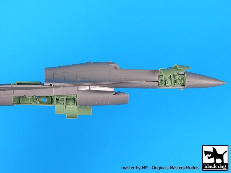  Black Dog Lockheed-Martin F-16C Electronics (conçu pour être utilisé 