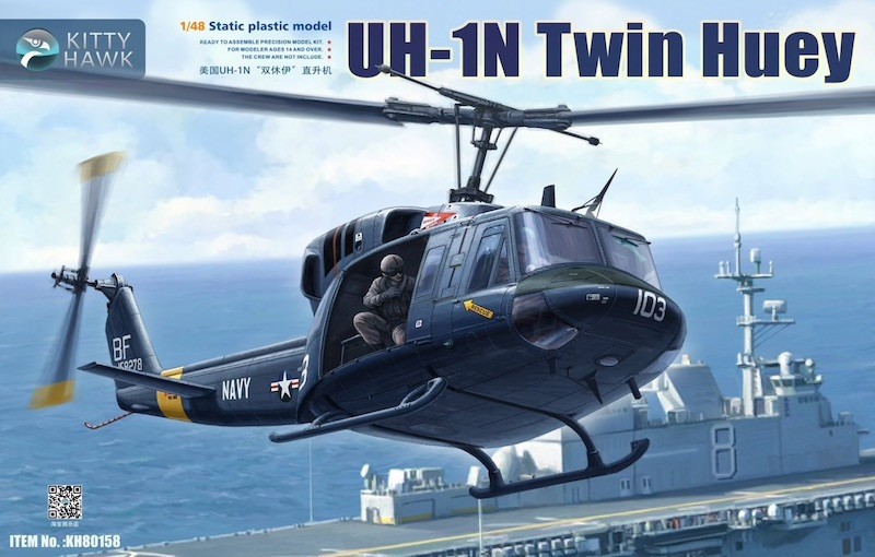  Kitty Hawk Model Bell UH-1N- 1/48 - Accessoires