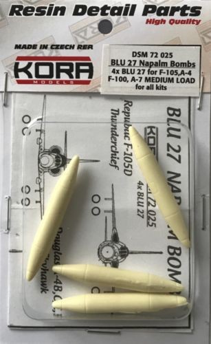 Kora BLU 27 bombes Napalm 'charge moyenne' 1 x 44 bombes pour F-105, 