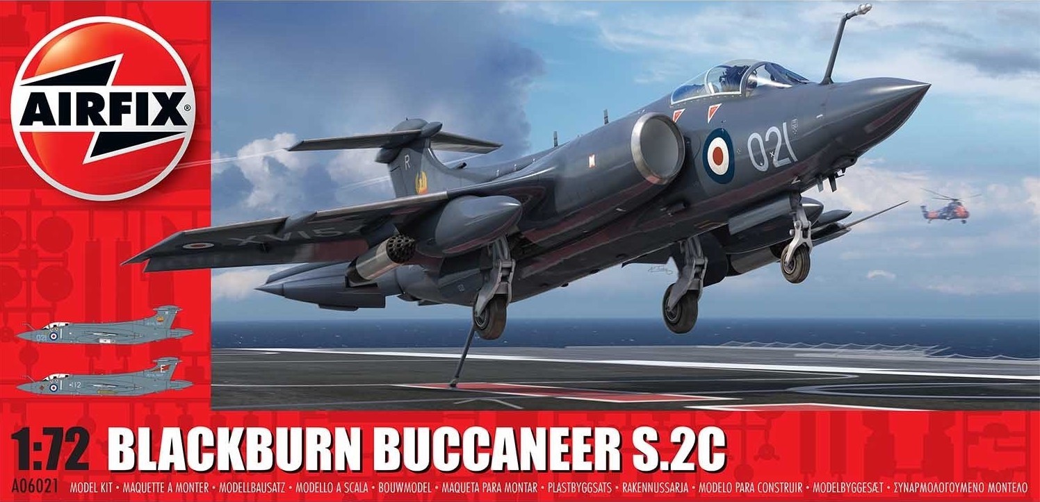 Maquette Airfix Blackburn Buccaneer S.2C Royal NavyOutillage disponibl