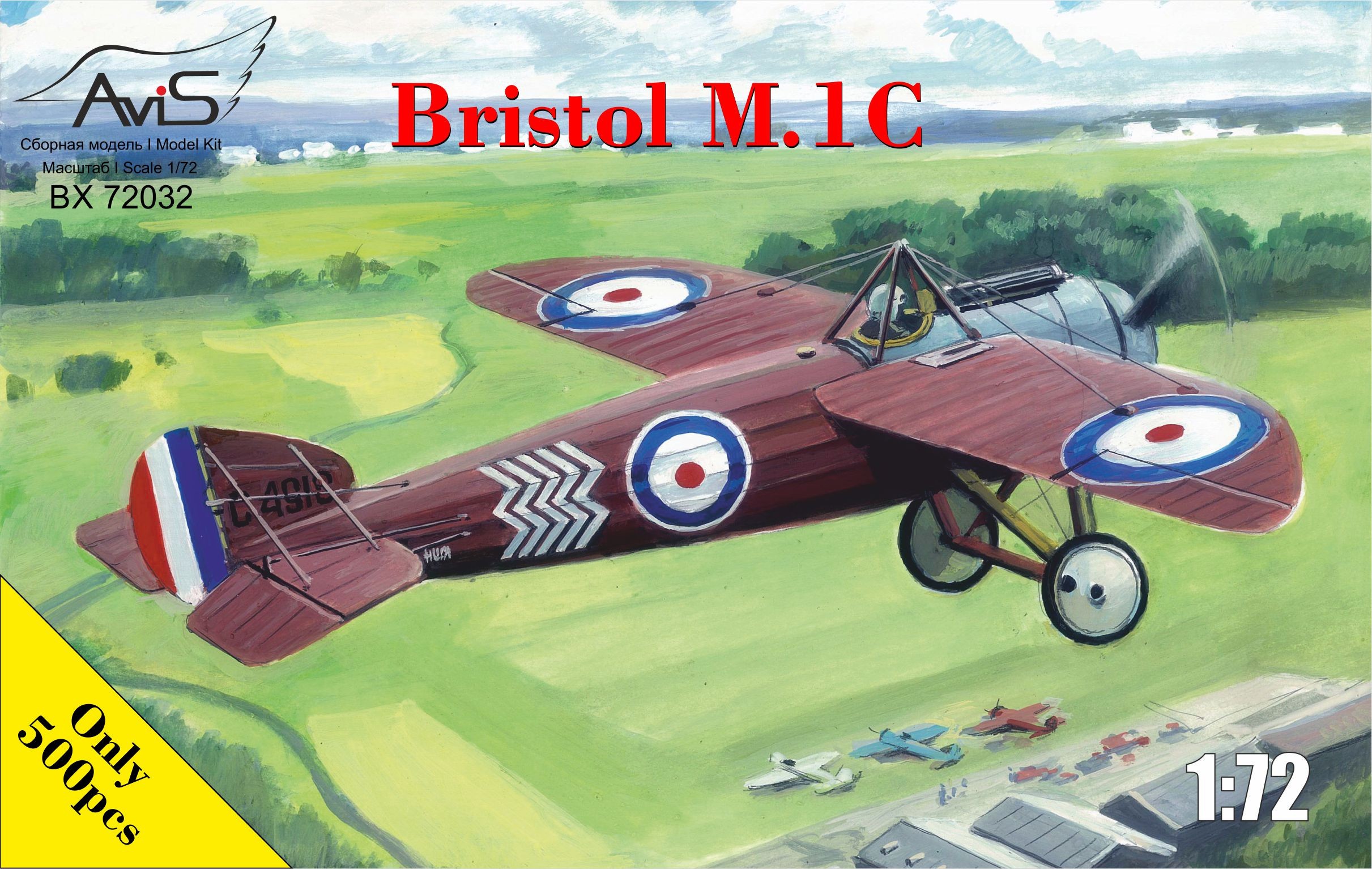 Maquette AVIS MODELS Bristol M.1C-1/72 - Maquette d'avion