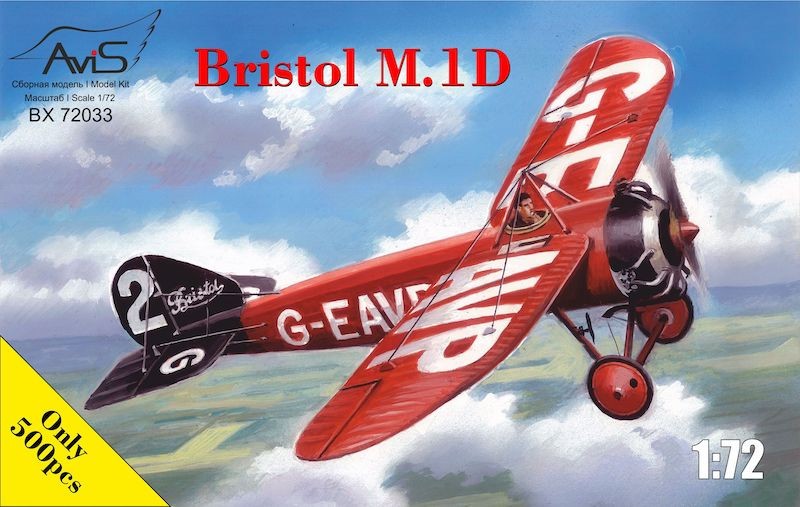 Maquette AVIS MODELS Bristol M.1D-1/72 - Maquette d'avion