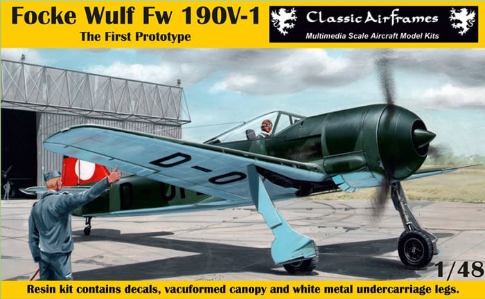 Maquette Classic Airframes Focke Wulf Fw-190V-1- 1/48 - Maquette d'av