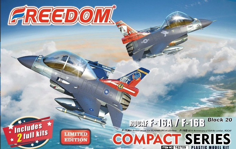Maquette Freedom Models F16A 20ème anniversaire du 21ème escadron GAMB