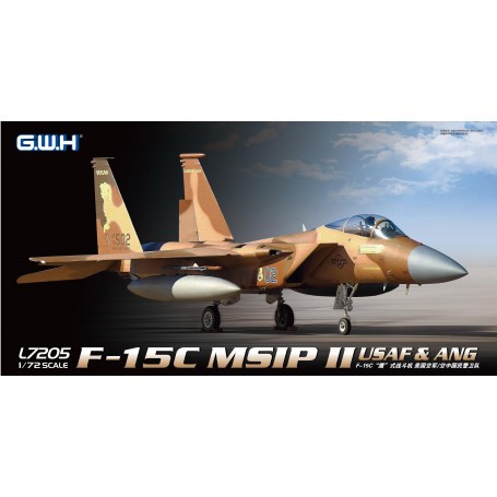 Maquette avion McDonnell F-15C MSIP II USAF & ANG