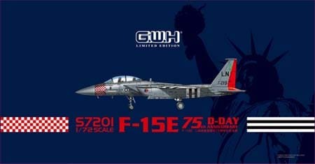 Maquette Great Wall Hobby McDonnell F-15E Eagle 75e anniversaire du jo