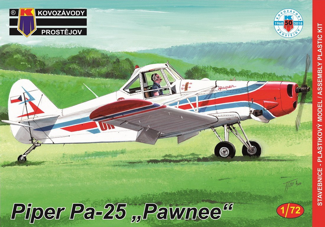 Maquette Kovozavody Prostejov Piper PA-25 'Pawnee' (Rép. Tchèque, Youg
