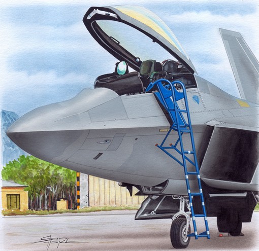  Plus Model Échelle pour Lockheed-Martin F-22A (conçue pour être utili