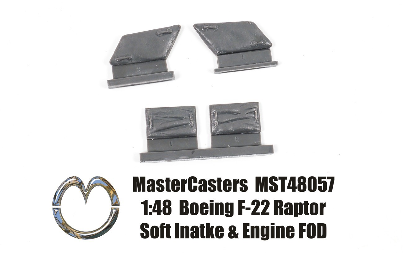 Mastercasters Boeing F-22A Raptor Soft Adake & Engine FOD (conçu pour