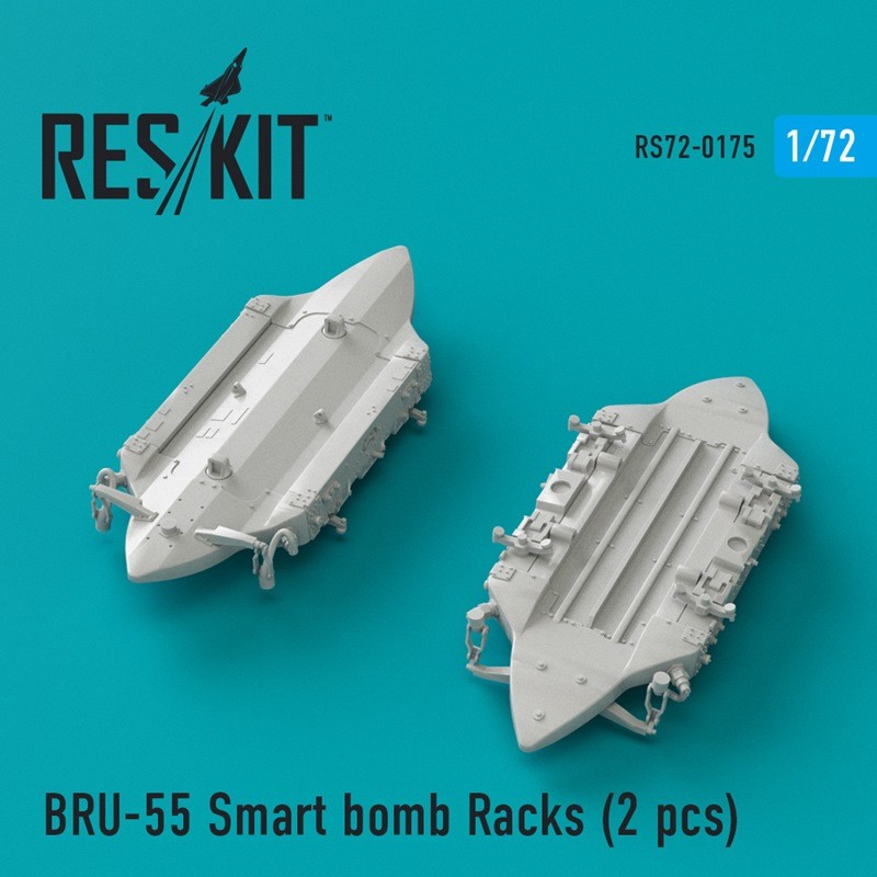  ResKit BRU-55 Smart Bomb Racks pour F-18 (2 pièces) (conçus pour être
