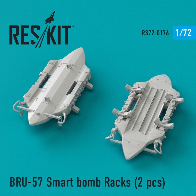  ResKit BRU-57 Smart Bomb Racks pour F-16 (2 pièces) (conçus pour être