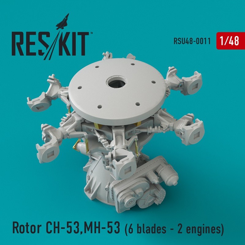  ResKit Rotor pour Sikorsky CH-53E, MH-53, HH-53 (Pavé Bas III, CH-53G