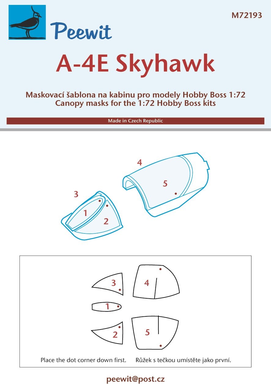  Peewit Douglas A-4E Skyhawk (conçu pour être utilisé avec les kits Ho