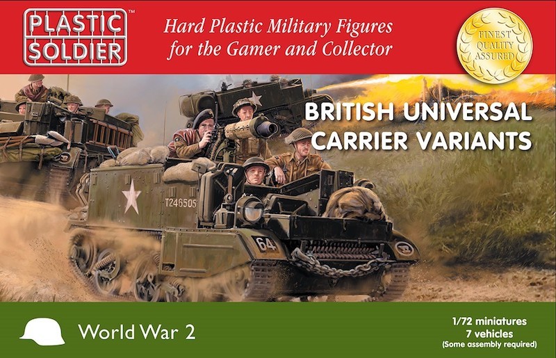 Maquette The Plastic Soldier Company Modèles universels britanniques C