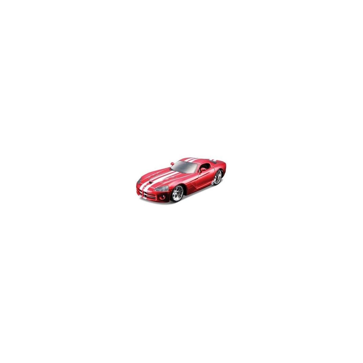 Miniature Burago Dodge Viper Srt 10 Rouge 1/32- 1/32 - Miniature autom