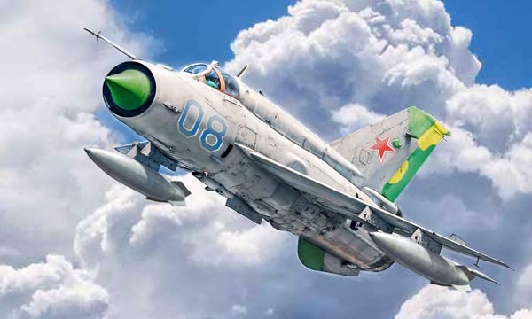 Maquette Italeri MiG-21 bis Fishbed-1/72 - Maquette d'avion