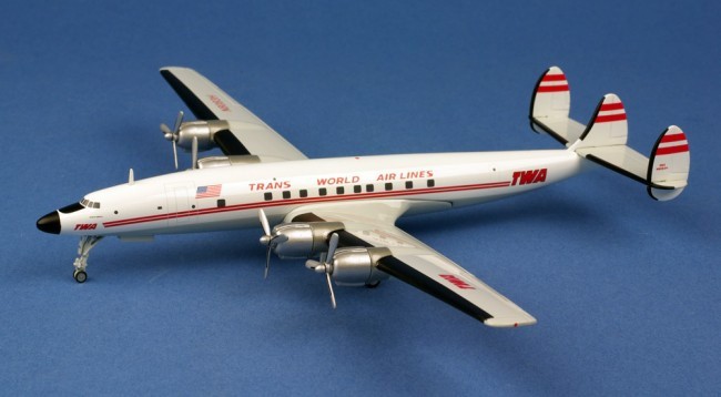 Miniature Herpa Wings TWA L-1649A Starliner N8083H 'Jetstream'- 1/200 