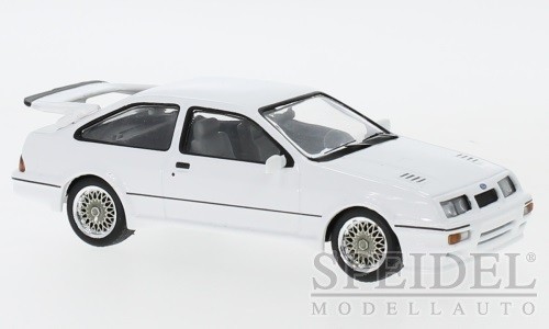 Miniature IXO MODELS FORD SIERRA RS BLANCHE 1987-1/43 - Miniature auto