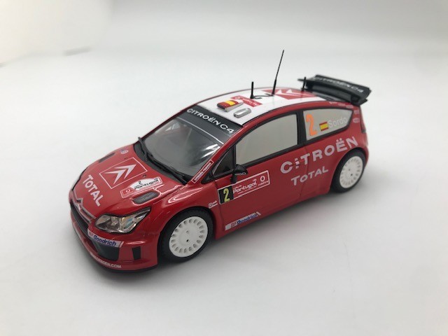 Miniature TROFEU CITROEN C4 WRC 2 SORDO/MARTI RALLYE DU PORTUGAL 2007 