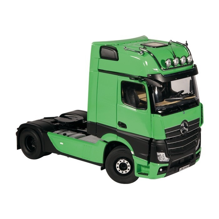  NZG MERCEDES-BENZ ACTROS 4X2 VERT- 1/18 - Miniature de camion