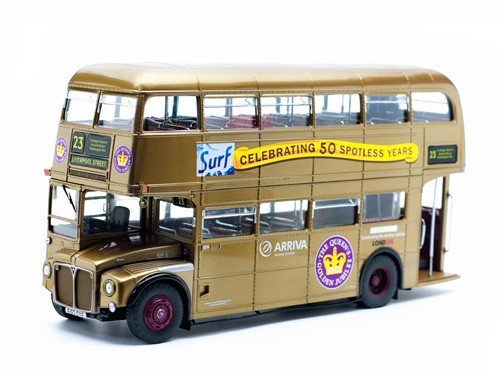 SUN STAR AEC ROUTEMASTER GOLDEN 50TH- 1/24 - Miniature de bus