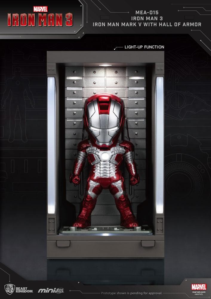 Figurine articulée Beast Kingdom Toys Iron Man 3 Mini Egg Attack figur