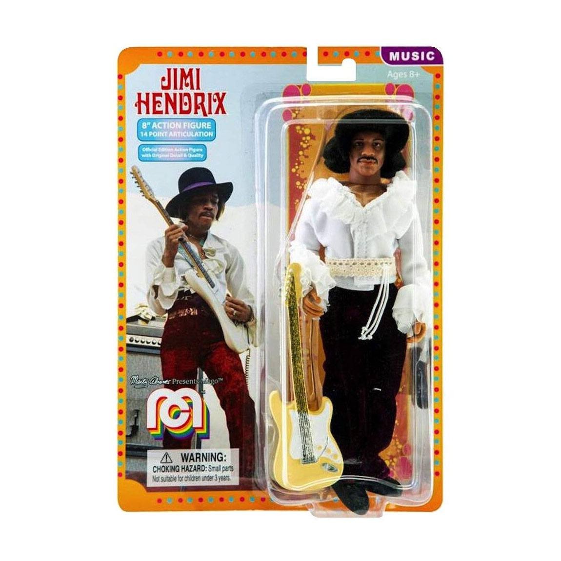 Figurine articulée MEGO Jimi Hendrix figurine Miami Pop 20 cm- - Actio