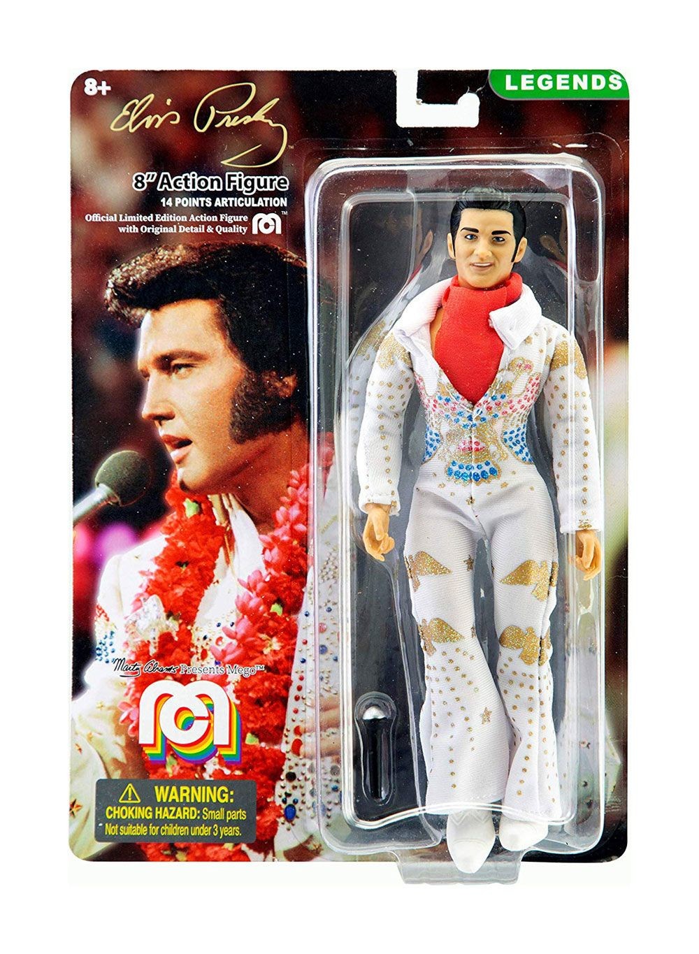 Figurine articulée MEGO Elvis Presley figurine Aloha Jumpsuit 20 cm- -