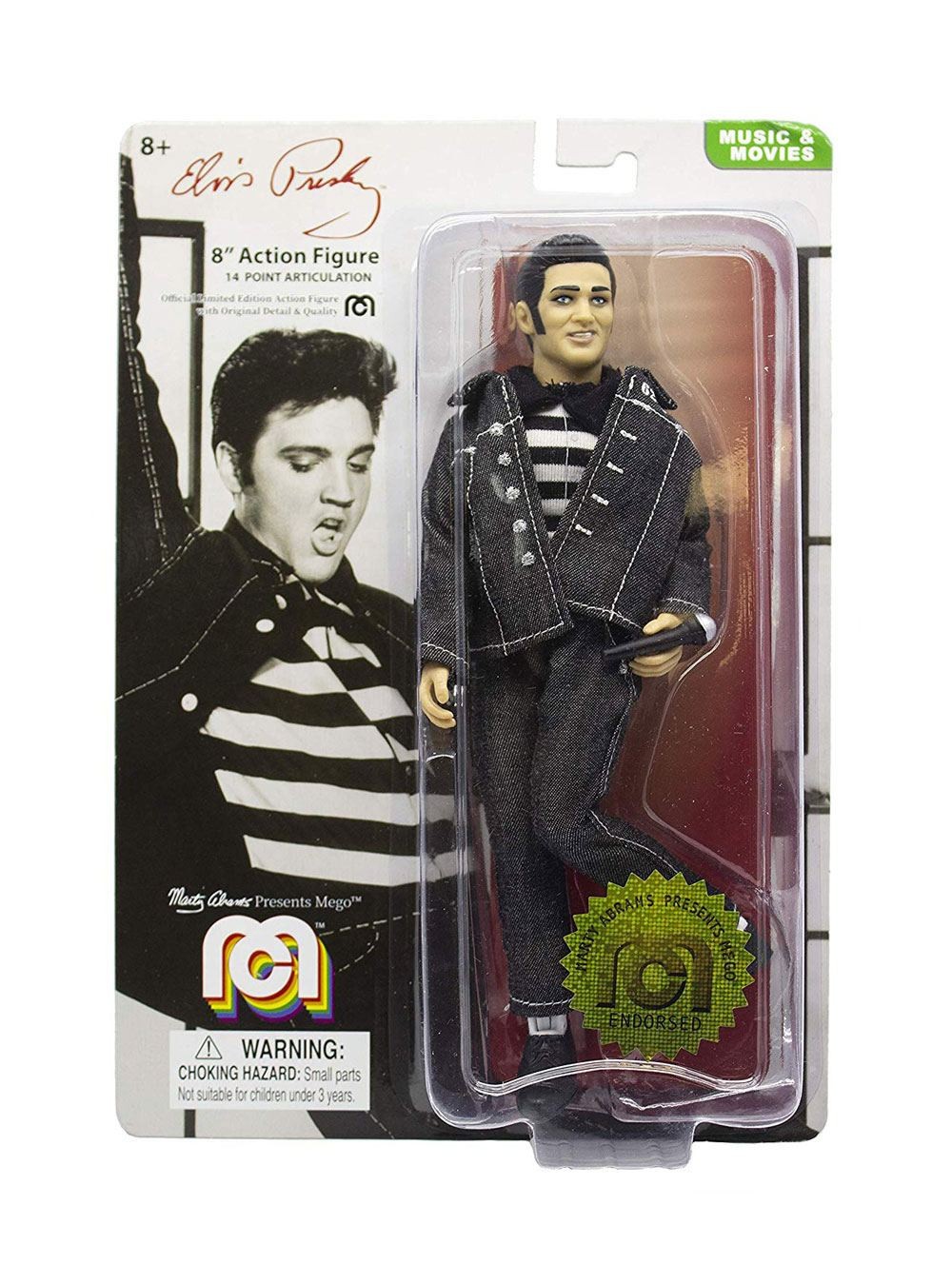 Figurine articulée MEGO Elvis Presley figurine Jailhouse Rock 20 cm- -